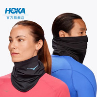 HOKA ONE ONE中性款冬季跑步围脖RUN FLEECE GAITER舒适可调节 黑色 均