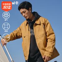 抖音超值购：Timberland 官方男装外套翻领夹克户外宽松休闲工装|A2ADD