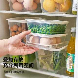 禧天龙冰箱保鲜盒水果盒食品级PP5可微波可冷藏保鲜收纳盒便当盒冷藏盒 正方形220ML【5个装】