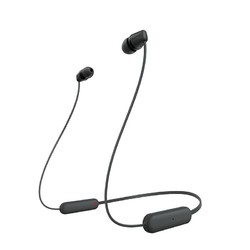 SONY 索尼 WI-C100 无线立体声蓝牙耳机颈挂脖式防水跑步运动耳机