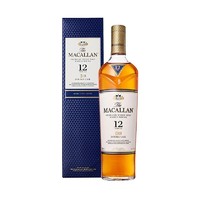 抖音超值购：MACALLAN 麦卡伦 蓝钻 12年 双桶 单一麦芽 苏格兰威士忌 40%vol 700ml 单瓶