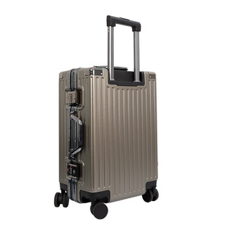 爱多美 行李箱大容量登机箱铝框女旅行箱可坐人男密码箱商务耐摔