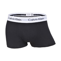 拍2件6条Calvin Klein/凯文克莱三条装男平角内裤四角短裤