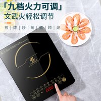 电磁炉家用2200w多功能一体省电节能大功率套装电池炉灶炒菜加热