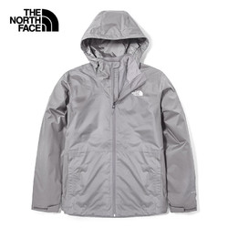 THE NORTH FACE 北面 冲锋衣三合一男士户外秋冬防风保暖抓绒内胆两件套夹克衫外套 A91 M/170