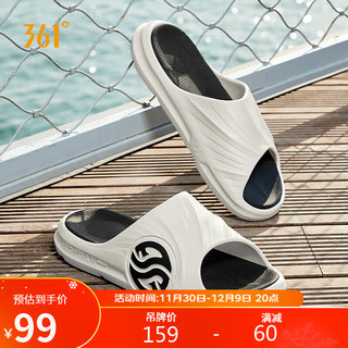 361° 男运动拖鞋夏季AG户外穿篮球厚底沙滩休闲凉拖鞋672126702F-7 42