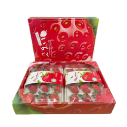 鲁禧 山东章姬草莓中果 2盒