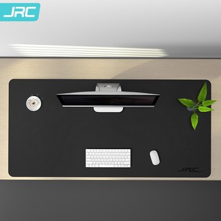 JRC 超大号电竞鼠标垫双面电脑桌垫 笔记本办公书桌垫吃鸡键盘垫防滑游戏鼠标垫 黑+红