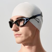 ERKE 鸿星尔克 泳镜女士高清防雾平光镜成人男女士简约专业运动潜水游泳眼镜