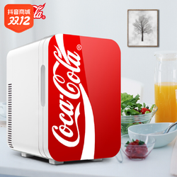 Coca-Cola 可口可乐 车载冰箱冷藏小冰箱车家两用12V220V冷暖箱12L车载好物