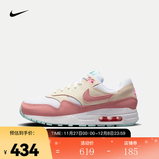 耐克（NIKE）AIR MAX 1 (GS) 运动鞋 DZ3307-101 35