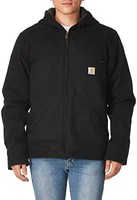 carhartt 男式休闲版型水洗鸭羊羊绒衬里夹克