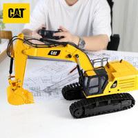 CAT1:24大号无线遥控挖掘机模型可动充电儿童男孩玩具仿真工程车 1：24 遥控挖掘机
