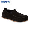 BIRKENSTOCK软木拖鞋舒适百搭男女同款毛毛鞋Utti Shearling系列 黑色窄版1025211 37