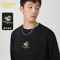 Cabbeen 卡宾 彩色松果印花卫衣