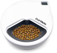 CAT MATE 自动喂食器 C300(适用于狗 + 猫,3 个喂食隔层,每个 330 克动物饲料,带冷却电池