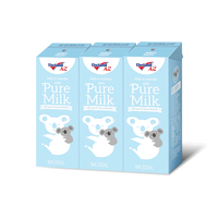 抖音超值购：Theland 纽仕兰 澳洲进口A2β-酪蛋白全脂纯牛奶200ml*3盒儿童营养