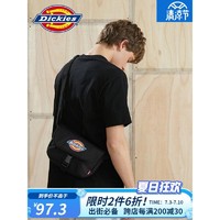 Dickies 帝客 斜挎包男 情侣男女同款 春夏经典 百搭出游斜挎小方包 DK010546 黑色