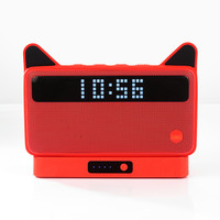 天猫精灵in糖2代移动电源底座充电底座 智能音箱in糖1代二代保护套硅胶套可爱耳朵外套外壳音响套in2配件