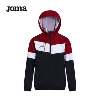 JOMA 荷马梭织外套男士春秋季比赛训练服运动上衣夹克男 红白黑 2XL