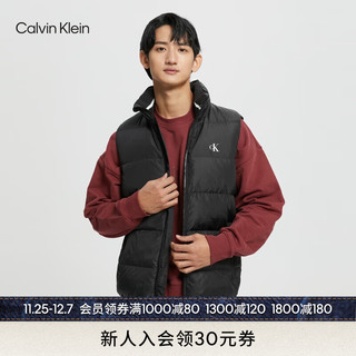 Calvin Klein CK Jeans 男士无袖马甲 J319055  黑色 M