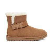 UGG 女士LOGO压花束带雪地靴