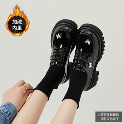 ZGR 乐福鞋女2023新款秋季皮鞋女黑色女鞋舒适单鞋