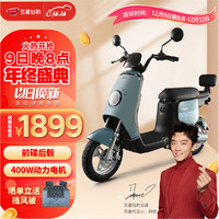ZUB 五星钻豹 电动车新国标48V14AH长跑王电瓶车电动自行车 B11冰川兰/海底蓝