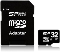 Silicon Power 广颖电通 SP032GBSTH004V10-SP 4 级 Micro SDHC microSDHC class_4