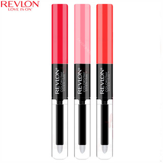 REVLON 露华浓 持久锁色双头唇釉 2ML唇彩+2M唇蜜 480#胭脂红