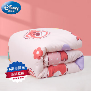 迪士尼宝宝（Disney Baby）A类婴儿童被子秋冬季加厚幼儿园午睡新生儿床上用品空调被芯被褥四季通用120*150cm-2斤 草莓熊