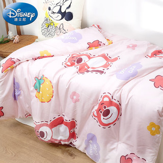 迪士尼宝宝（Disney Baby）A类婴儿童被子秋冬季加厚幼儿园午睡新生儿床上用品空调被芯被褥四季通用120*150cm-2斤 草莓熊