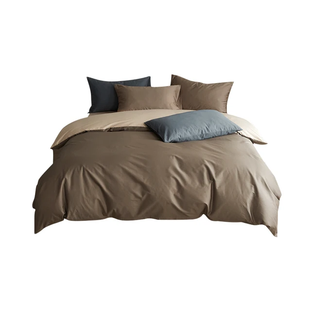 POLDAUN 普利顿 100支新疆长绒棉全棉三件套轻奢纯棉被套床单床品四件套