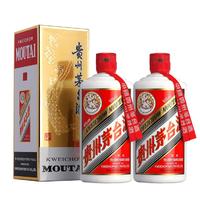 MOUTAI 茅台 贵州茅台酒飞天茅台43度500ml*2瓶酱香型白酒