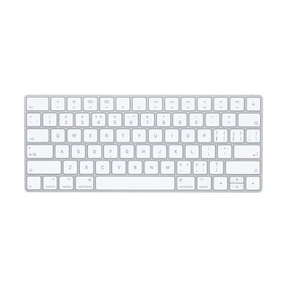 Apple 苹果 Magic Keyboard 78键 蓝牙无线薄膜键盘 银色 无光