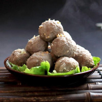 恋食记 潮汕牛肉丸2斤+牛筋丸2斤 火锅丸子 关东煮 纯牛肉