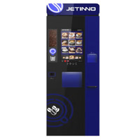 Jetinno 技诺 无人自助商用现磨咖啡机 扫码共享贩卖机 自动售货机 JL300 JL300-ES7C-P 蓝色（可选黑色）