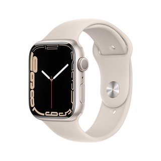 Apple 苹果 watch苹果手表S9 iWatch s9电话智能运动手表 男女通用款 星光色 标配 45毫米 GPS款