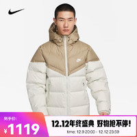 耐克（NIKE）STORM-FIT WINDRUNNER 男子防风羽绒连帽夹克 FB8178-247 XL