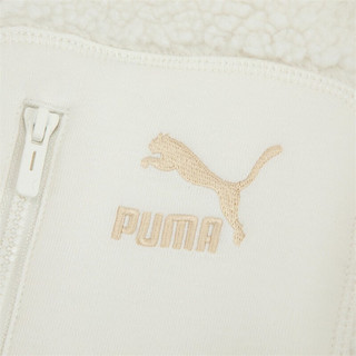 彪马（PUMA） 男女同款复古休闲仿羊羔绒外套BZ SHERPA JACKET 625196 白色-65 XXL(190/108A)