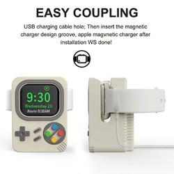 适用于苹果手表充电支架apple watch ultra2代创意桌面充电支架