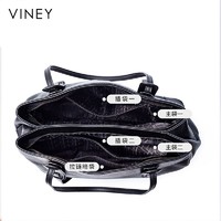 VINEY 真皮包包女包2023新款简约时尚托特包大容量生日礼物送女生