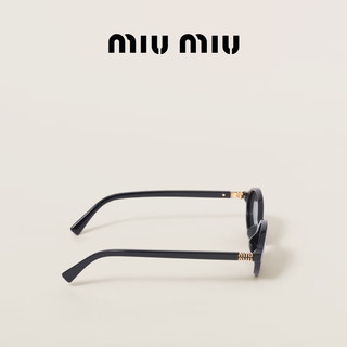 MIU MIU【】缪缪女士Miu Miu Runway太阳眼镜墨镜 石板灰镜片