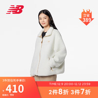 new balance 23年女款舒适保暖立领仿羊羔绒外套AWJ33334 CIC L