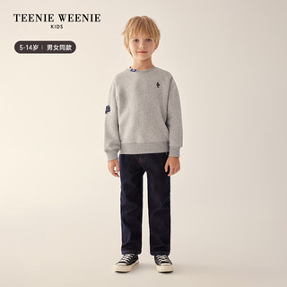 Teenie Weenie Kids小熊童装男女童简约圆领套头卫衣 粉色 150cm