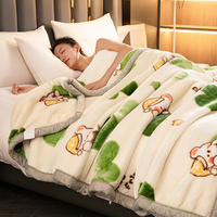 抖音超值购：Russel's 拉舍尔 加厚拉舍尔毛毯加绒牛奶绒双面午睡学生宿舍单人秋冬季