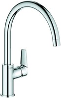 GROHE 高仪 |单把手厨房混合龙头| 尾部 1/2英寸（约1.27厘米） | 高 C 型喷口 | 360˚