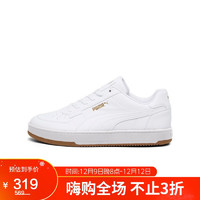 彪马（PUMA）男女同款 基础板鞋 392290-09白-金色-树胶色 43UK9