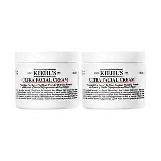 黑卡会员：Kiehl's 科颜氏 高保湿面霜 125ml*2