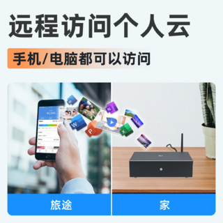 贝壳宝 Neo个人云盘NAS网络自动备份局域网远程共享家用WIFI硬盘盒